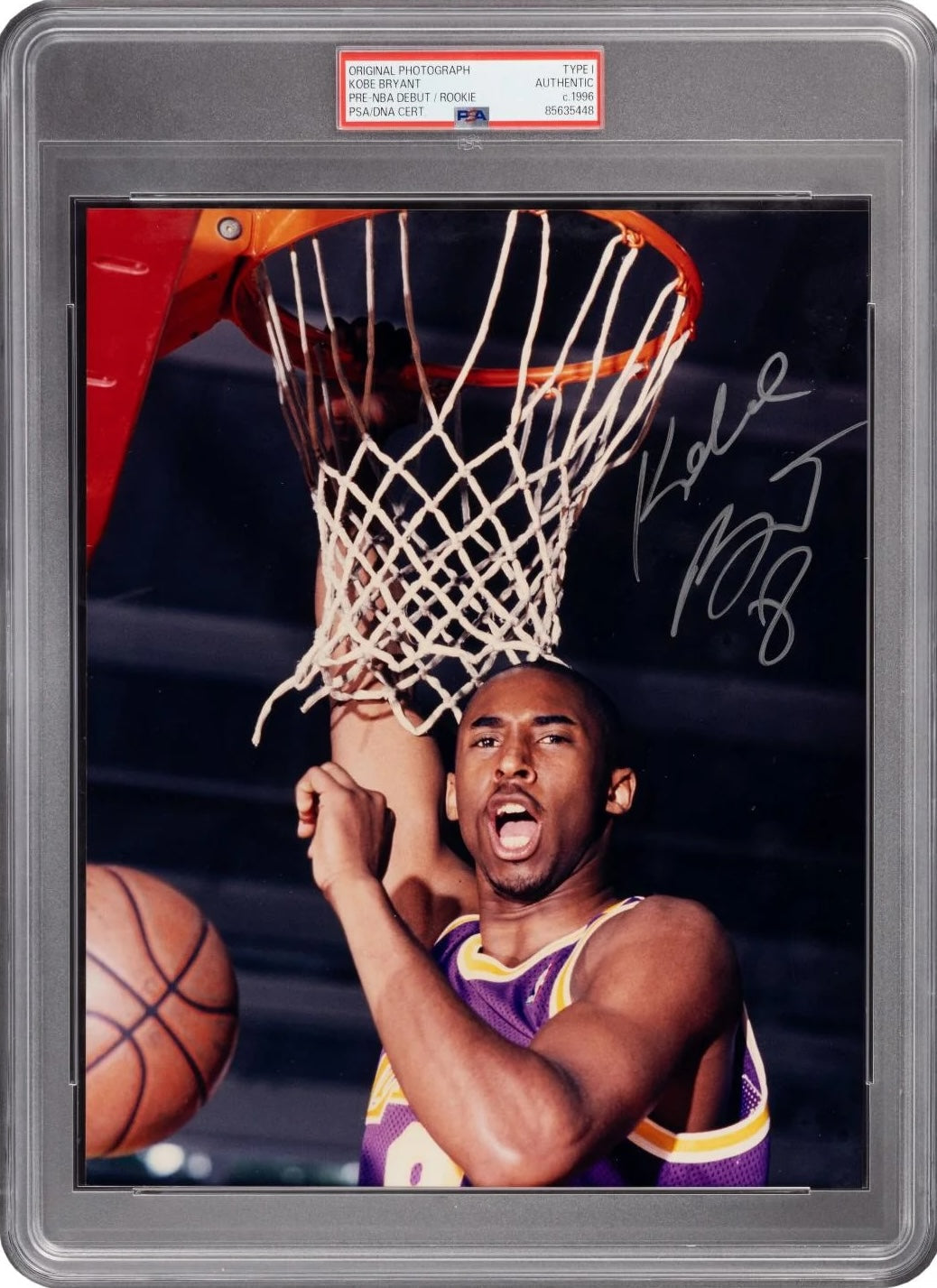 Kobe Bryant 1996 (Sold Goldin)