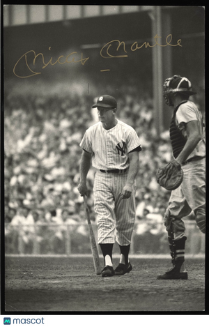 Mickey Mantle 1959 Type 1 Original Photo PSA/DNA DUAL AUTO by Sports Illustrated