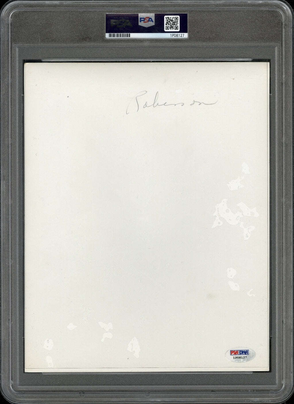 Jackie Robinson 1950 Brooklyn Dodgers Portrait Type 1 Original Photo PSA/DNA