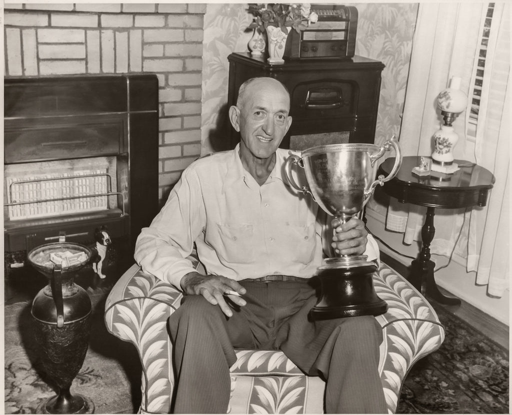 Shoeless Joe Jackson 1917 Type 1 Original Photo PSA/DNA Paul Thompson w/Trophies