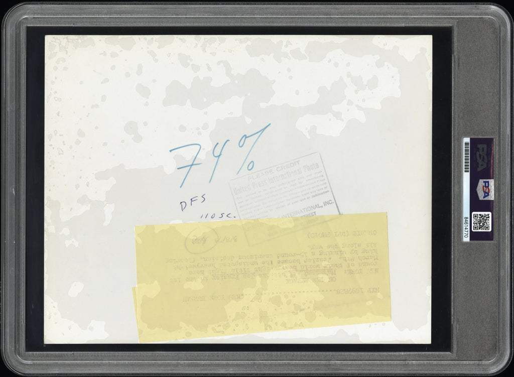 Ali vs Frazier 1971 Fight of the Century Type I Original Photo PSA/DNA