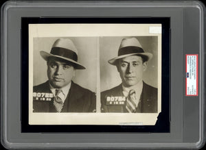 Al Capone 1929 Type III Original Photo PSA/DNA *RARE FULL MUGSHOT, NO TYPE 1'S!