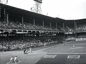 Jackie Robinson 1955 Ebbets Field Dodgers Original Photo 120mm Negative RARE!