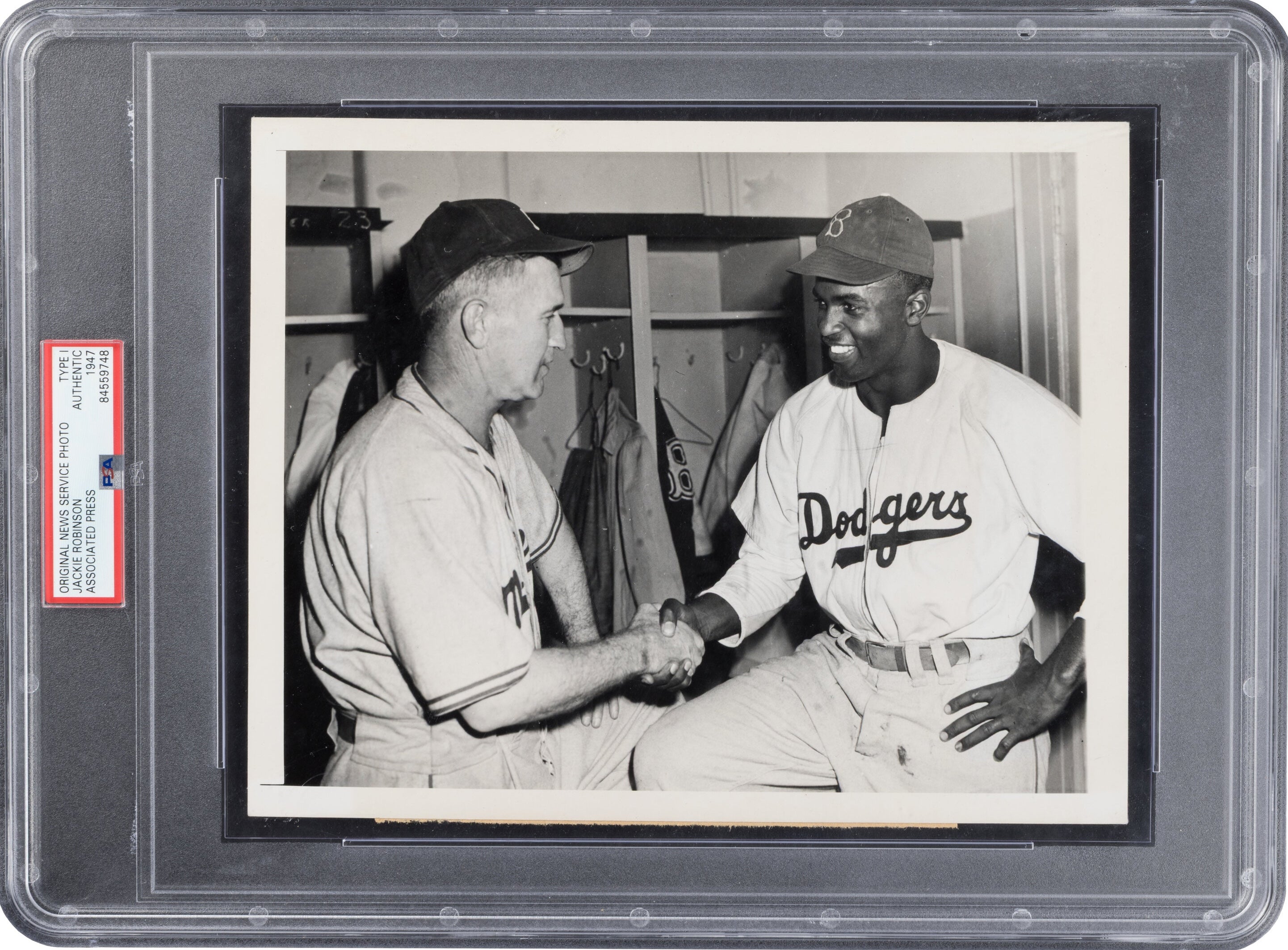 Jackie Robinson 1947 Type 1 Original Photo PSA/DNA **Dodgers Debut April 10th**