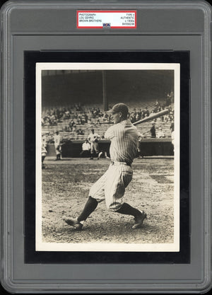 Lou Gehrig 1923 Rookie Type II Original Photo PSA/DNA