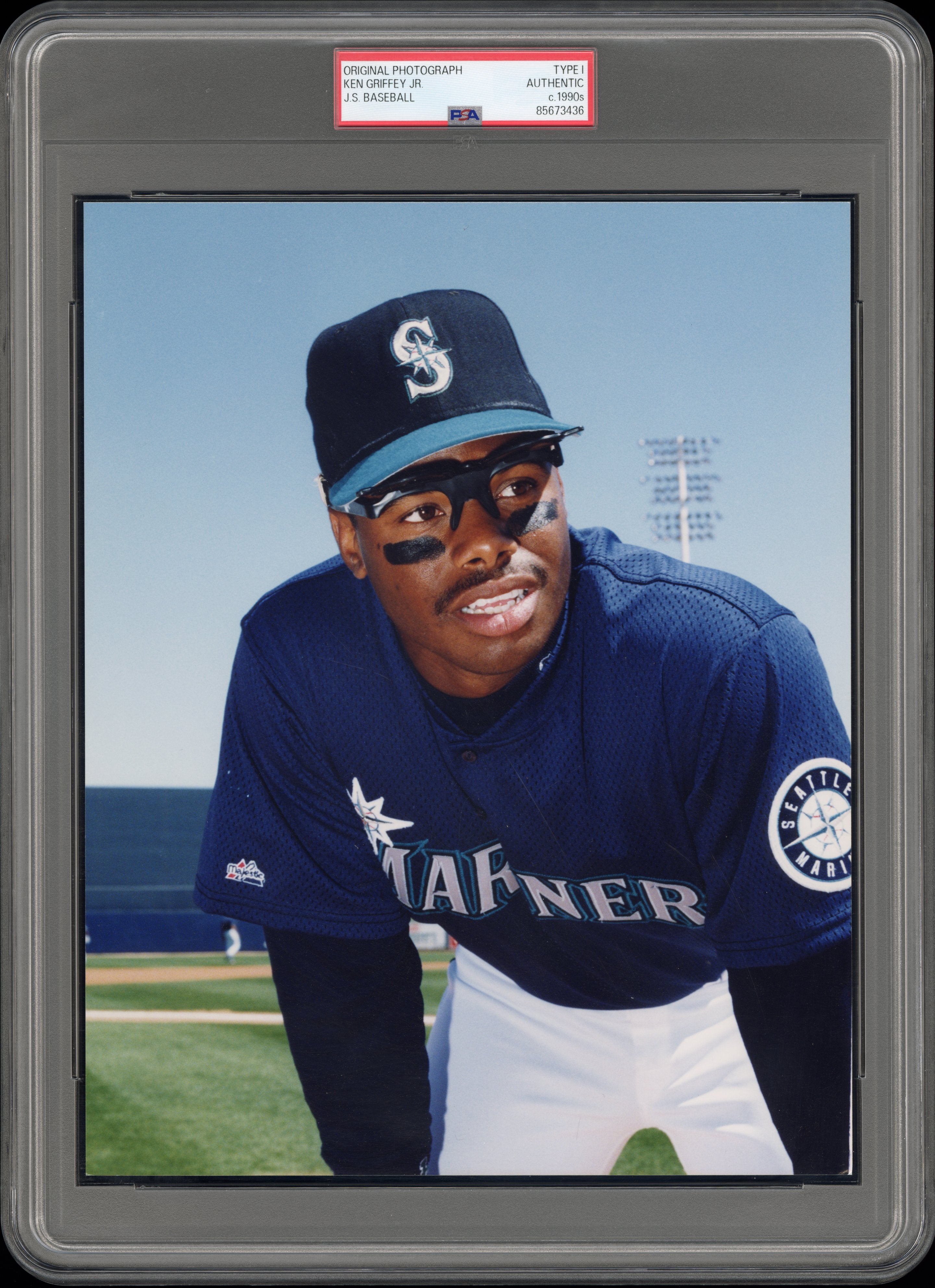 Ken Griffey JR 1995 Mariners Type I Original Photo PSA/DNA *COLOR*