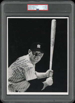 Mickey Mantle 1956 Marvin Newman Type I Original Photo PSA/DNA *MANTLE AUTO*