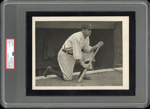 Babe Ruth 1920 Type 1 Original Photo PSA/DNA 1st Season w/Yankees Paul Thompson!