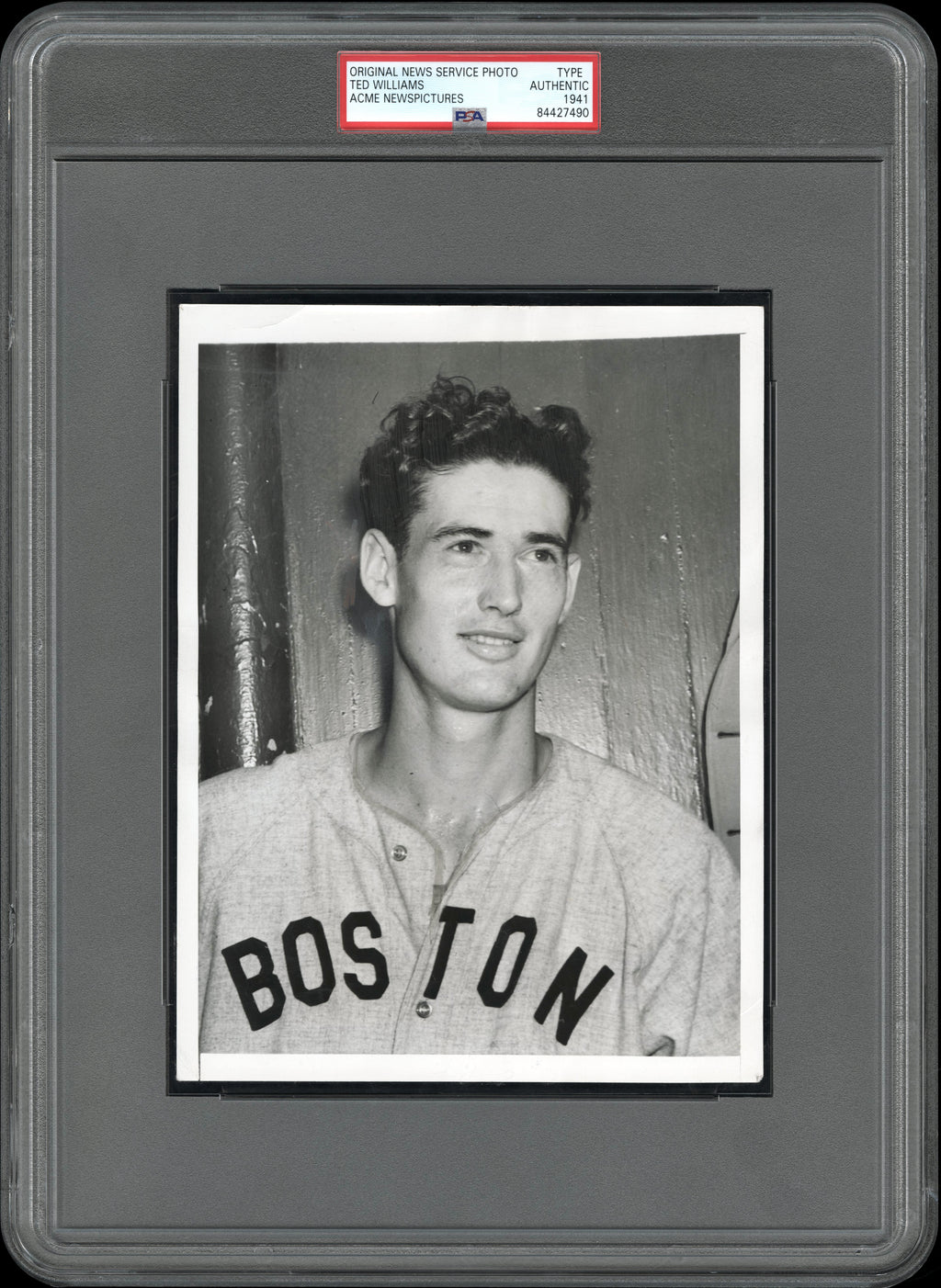 Ted Williams 1941 Red Sox Type I Original Photo PSA/DNA **.406 Batting Season**