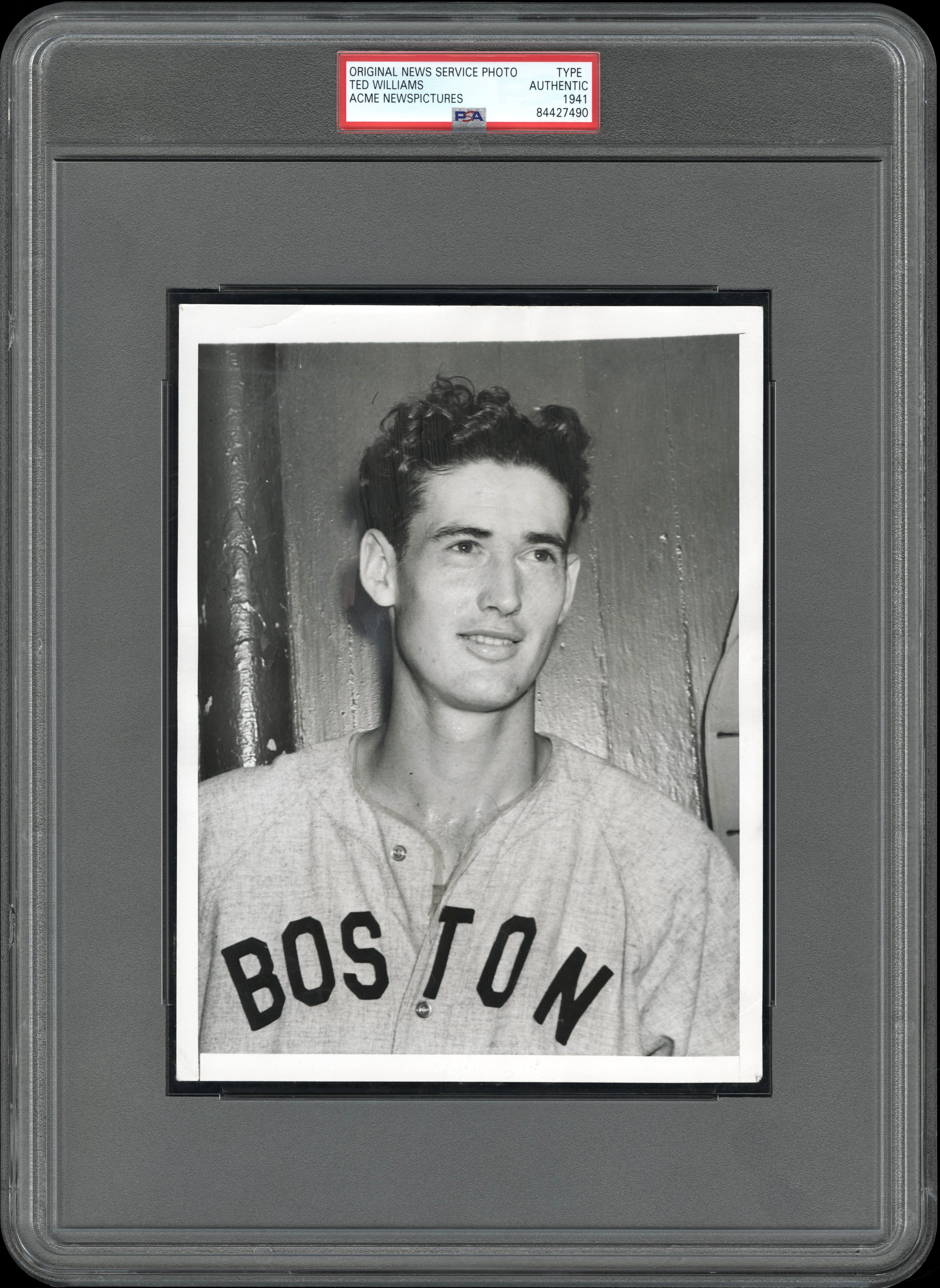 Ted Williams 1941 Red Sox Type I Original Photo PSA/DNA **.406 Batting Season**
