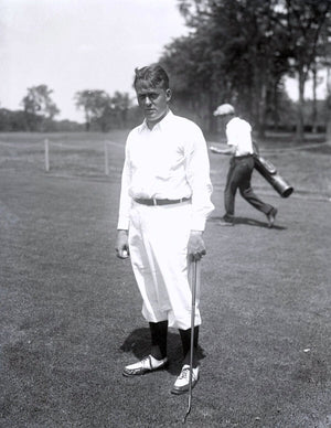 Bobby Jones 1929 US Open Winged Foot Golf Original Glass Plate Photo Negative