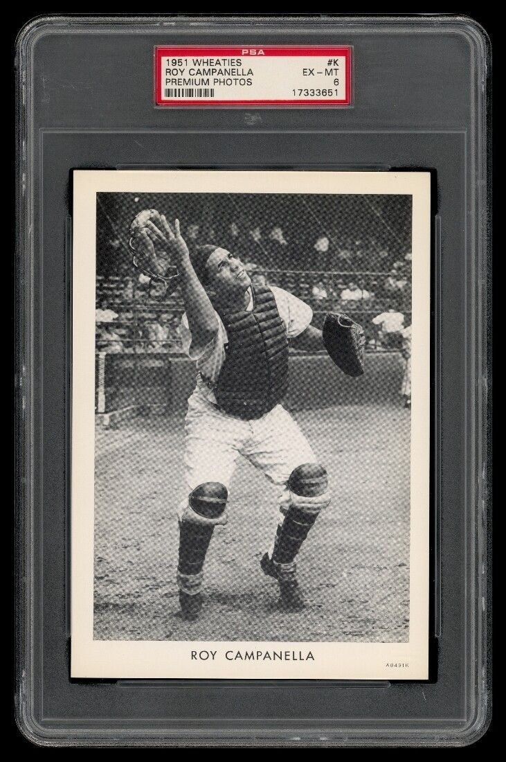 Roy Campanella Dodgers Type 1 Original Photo PSA/DNA *1951 Bowman Card Image*