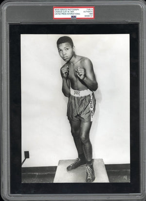Cassius Clay in 1954 Ali Type IV Original Photo PSA/DNA *Earliest Known Image*
