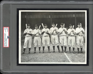 Joe DiMaggio 1936 Rookie Type I Original Photo PSA/DNA Yanks Sluggers w/Gehrig