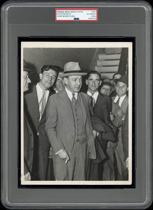 Dutch Schultz 1935 Jewish Mafia Boss Type 1 Original Photo PSA/DNA RARE