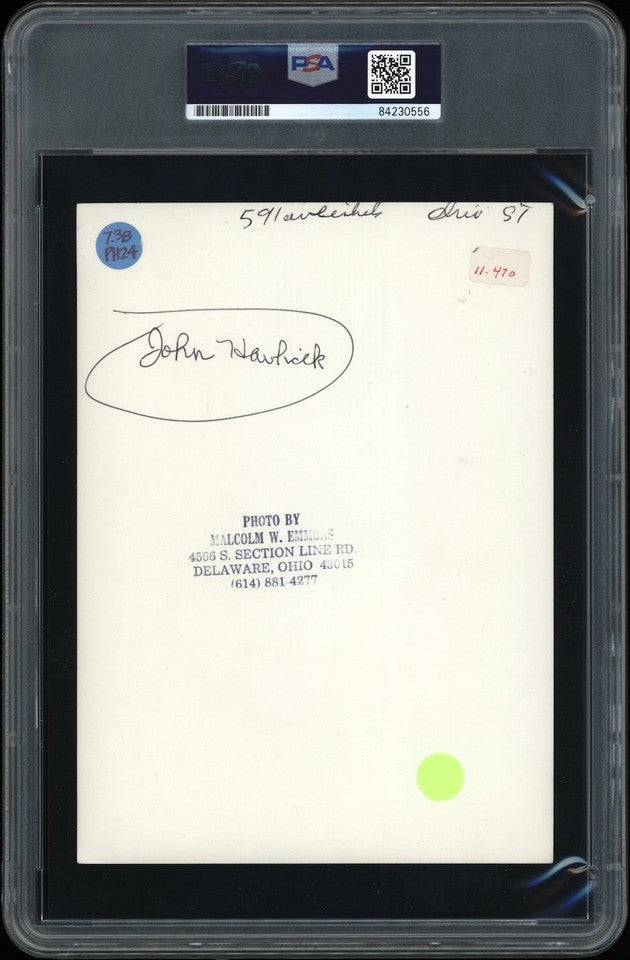 John Havlicek 1960 Ohio State v Kentucky Type 1 Original PSA/DNA Photo By Emmons