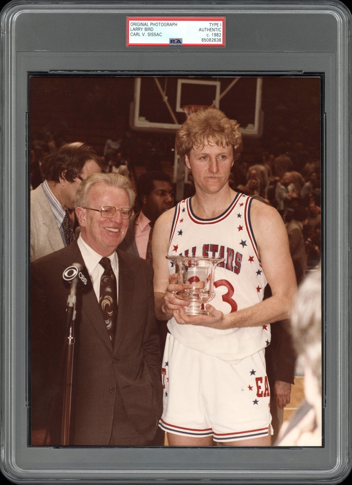 Larry Bird 1982 NBA All-Star Game *MVP* Type 1 Original Photo PSA/DNA *COLOR*