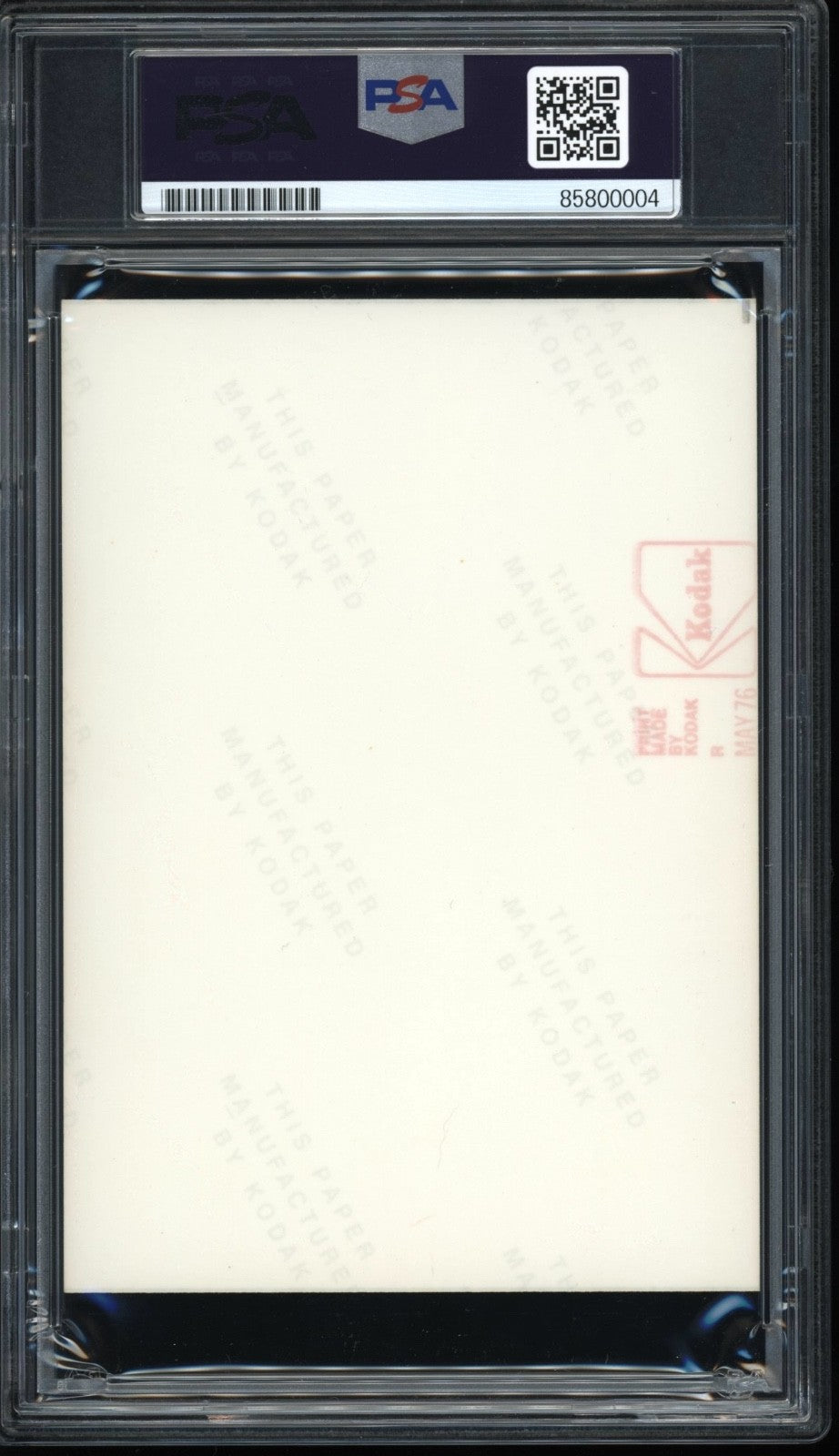 Thurman Munson 1976 Type 1 Original Photo PSA/DNA RARE Color Snapshot Bat Rack