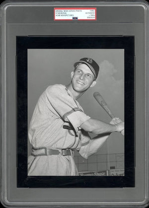 Stan Musial 1943 St. Louis Cardinals Type 1 Original Photo PSA/DNA Crystal Clear