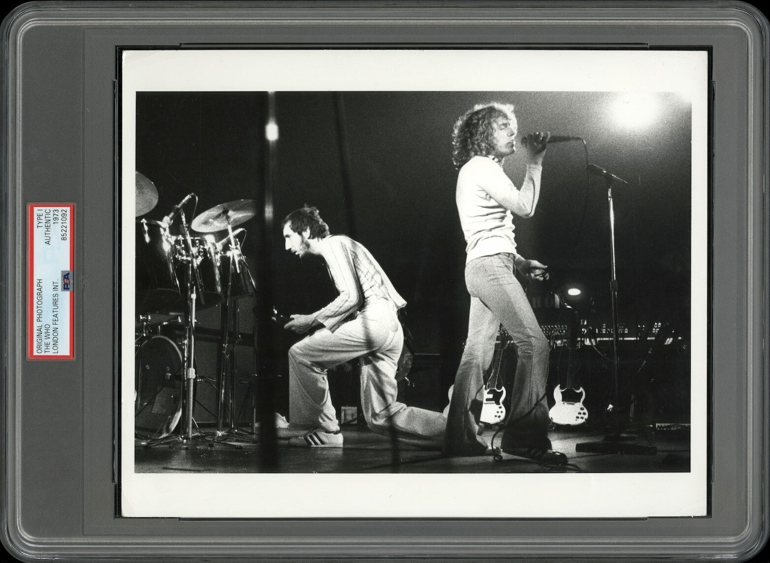 Pete Townshend 1973 The Who Rock n Roll Band Type 1 Original Photo PSA/DNA