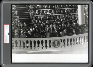 John F Kennedy 1961 Presidential Inauguration Type 1 Original Photo PSA/DNA