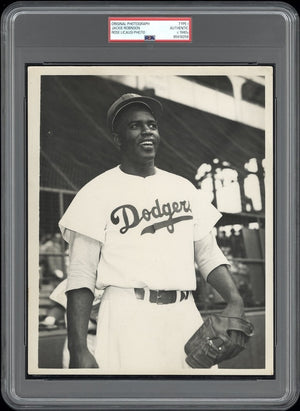 Jackie Robinson 1949 Brooklyn Dodgers Type 1 Original Photo PSA/DNA