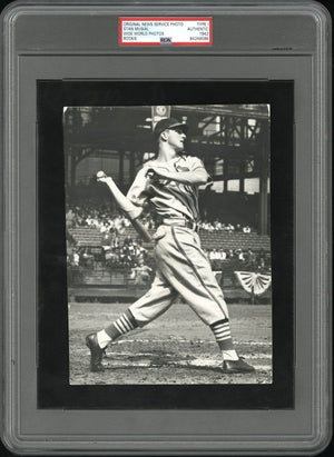 Stan Musial 1942 St. Louis Cardinals Type 1 Original Photo PSA/DNA *Rookie*