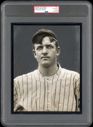 Christy Mathewson 1912 Type 1 Original Photo PSA/DNA Conlon Tuxedo Tobacco Image