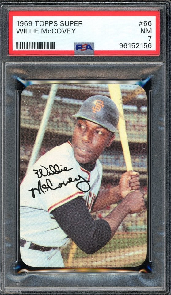 Willie McCovey 1969 Topps Super #66 PSA 7 *HIGH-END*