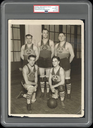 Holman & Lapchick 1926-27 Type 1 Original Photo PSA/DNA The Original NY Celtics!