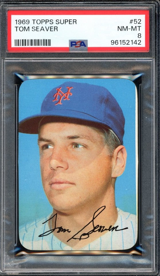 Tom Seaver 1969 Topps Super Card #52 PSA 8 *HIGH-END*