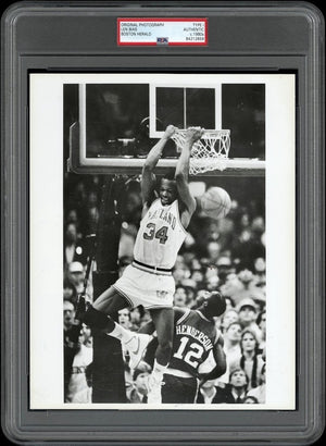 Len Bias 1984 Maryland Type 1 Original Photo PSA/DNA *Used For Program Cover*