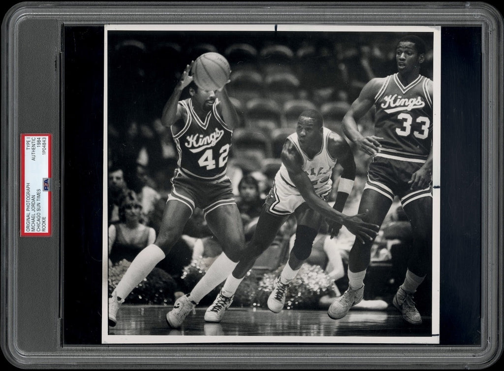 Michael Jordan 1984 Type 1 Original Photo PSA/DNA Pre-Season Rookie Oct 19th!
