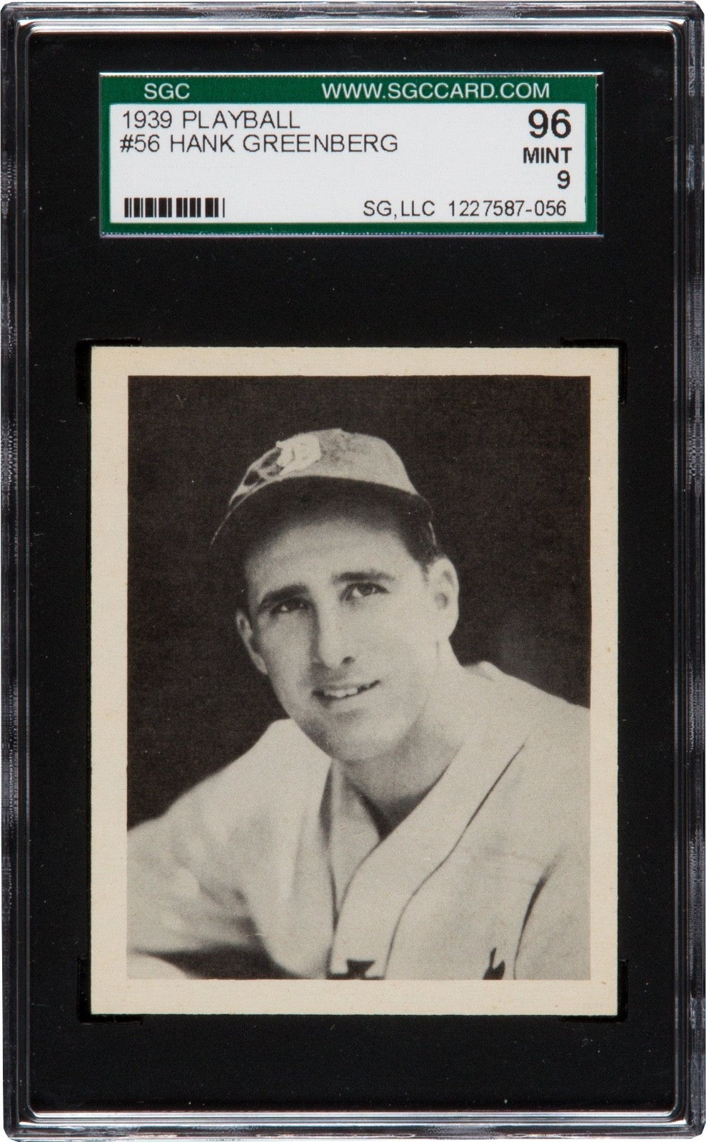 Hank Greenberg 1935 Type 1 Original Photo PSA/DNA *1939 Play Ball Card Image*