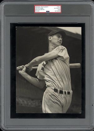 Ted Williams 1939 ROOKIE Type 1 Original Photo PSA/DNA RARE by Arthur Griffin!