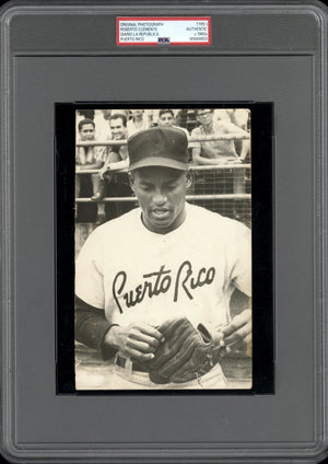 Roberto Clemente 1958 Type 1 Original Photo PSA/DNA RARE Puerto Rican Team!