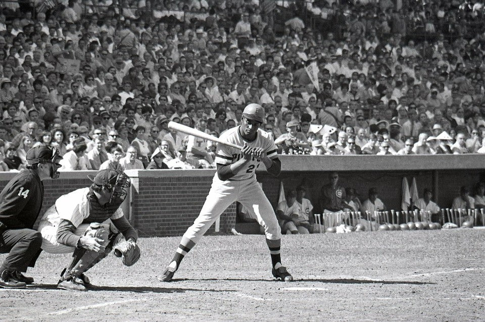 Roberto Clemente 1960's Original Photo Negative 35MM Pirates Action Shot RARE!