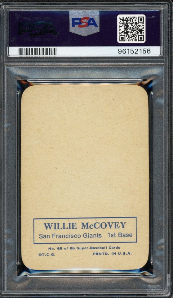 Willie McCovey 1969 Topps Super #66 PSA 7 *HIGH-END*