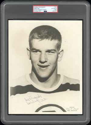 Bobby Orr 1966 Pre-Rookie Type 1 Original Photo PSA/DNA & AUTO Image in Programs