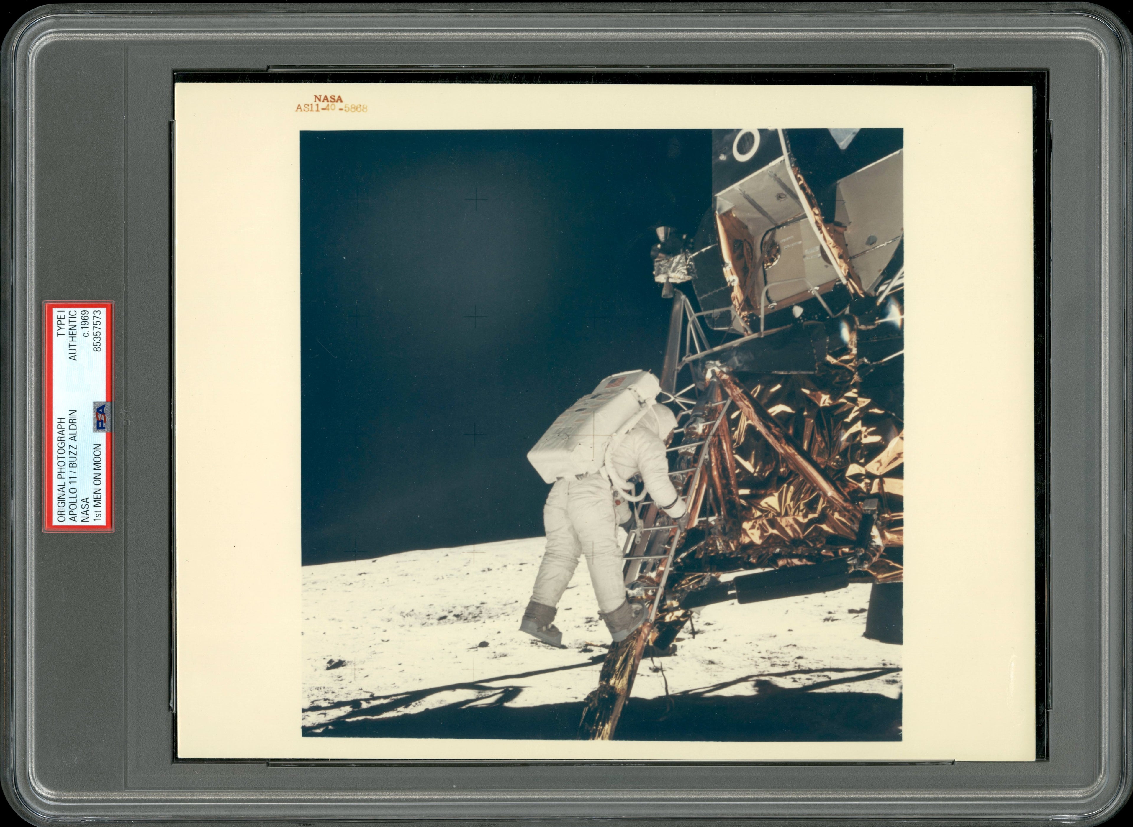 Apollo 11 1969 NASA Type 1 Original Photo PSA/DNA *The Eagle Has Landed*