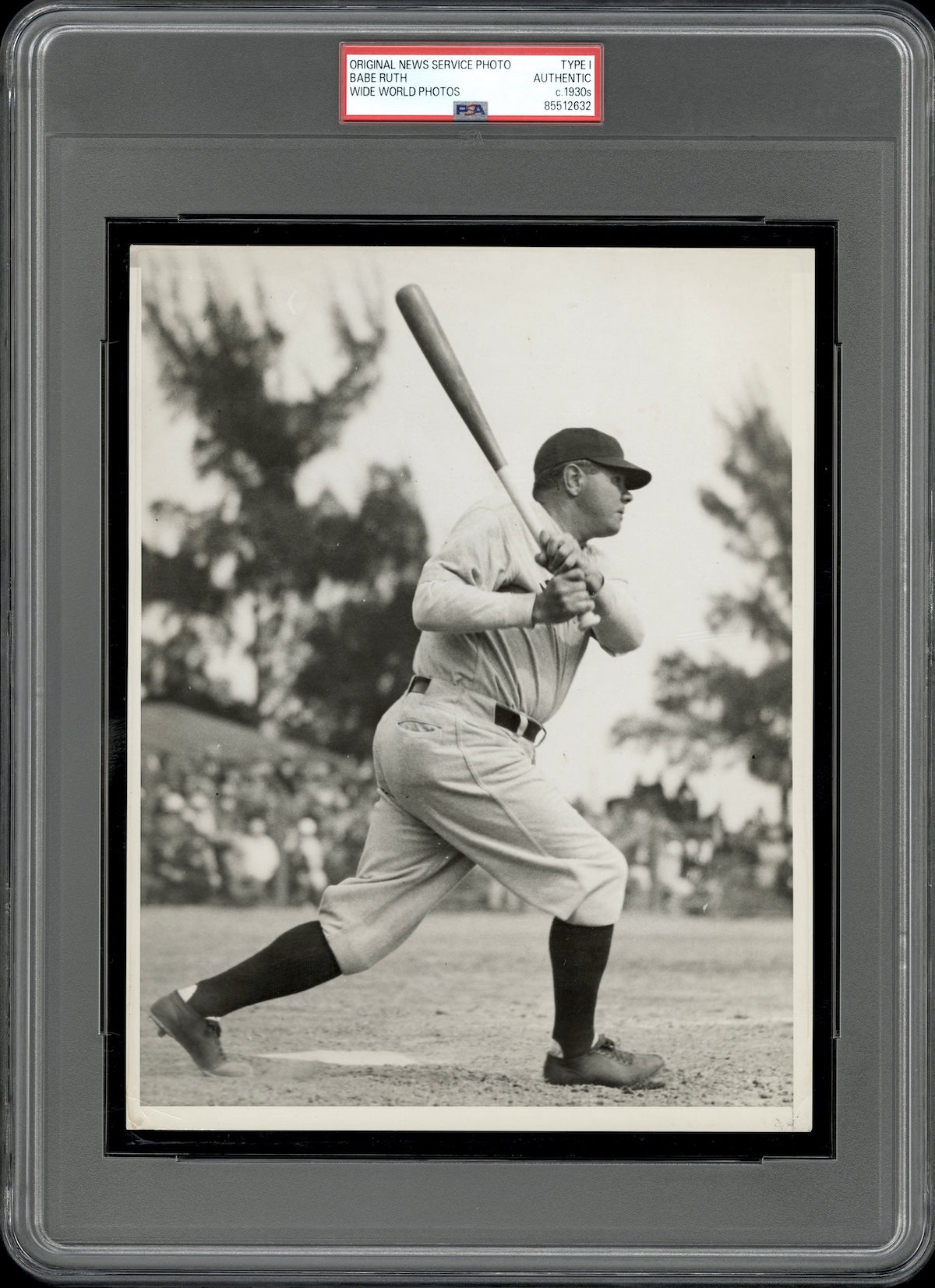 Babe Ruth 1930 Yankees Type I Original Photo PSA/DNA *Statuesque Single Shot*