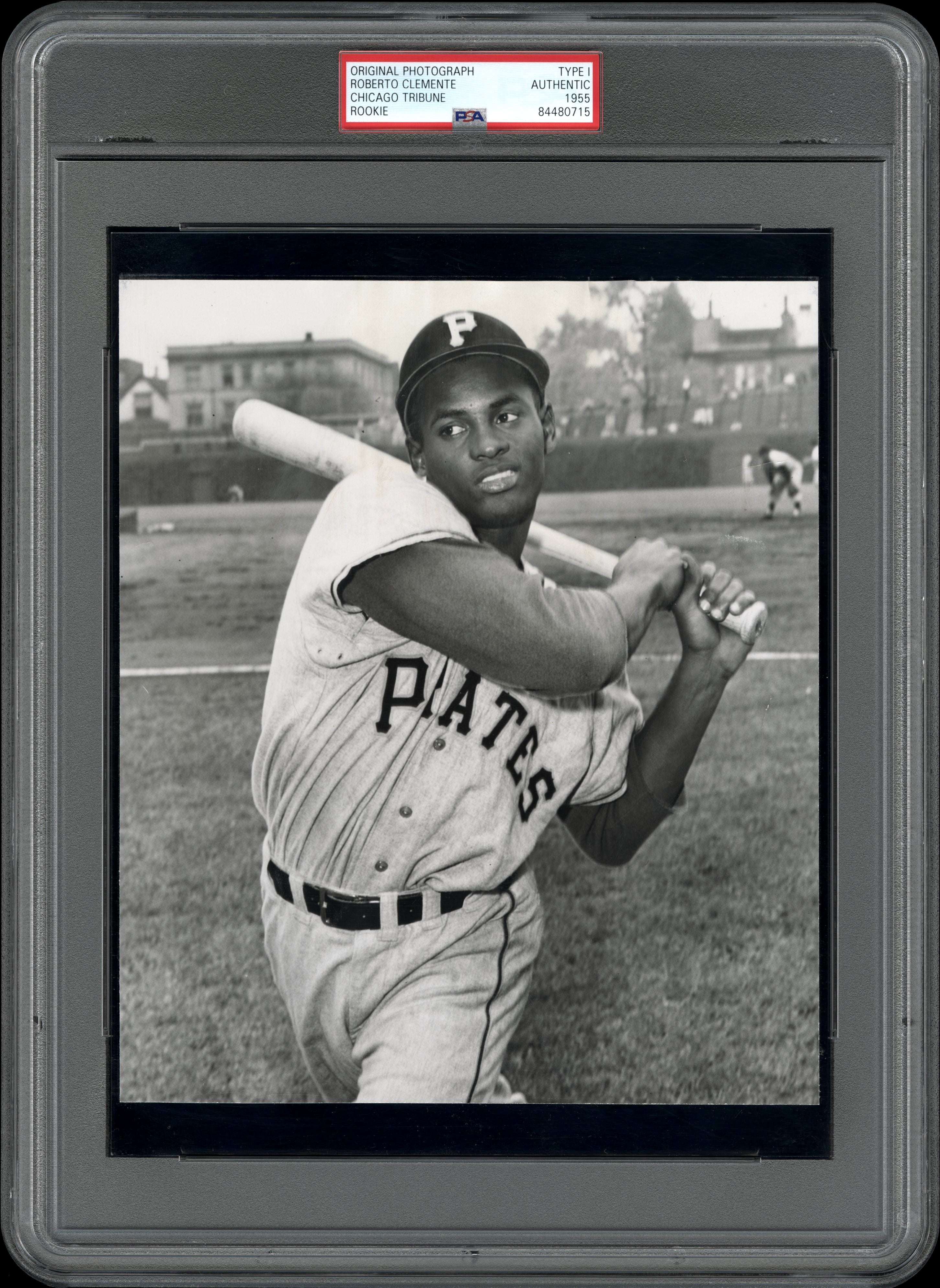Roberto Clemente 1955 Type 1 Original Photo PSA/DNA **Early Rookie Image**