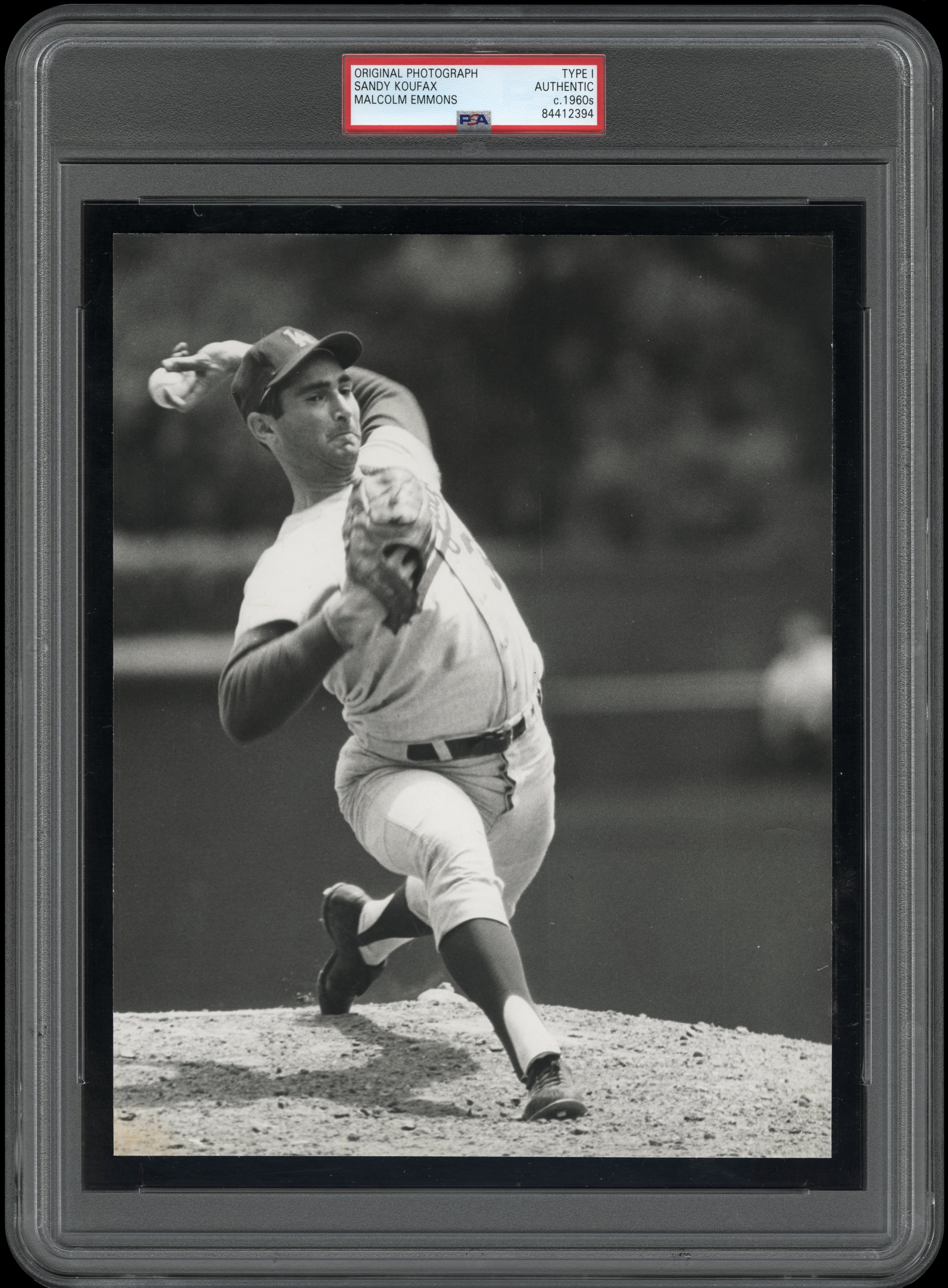 Sandy Koufax 1960 Dodgers Type 1 Original Photo PSA/DNA *By M. Emmons*