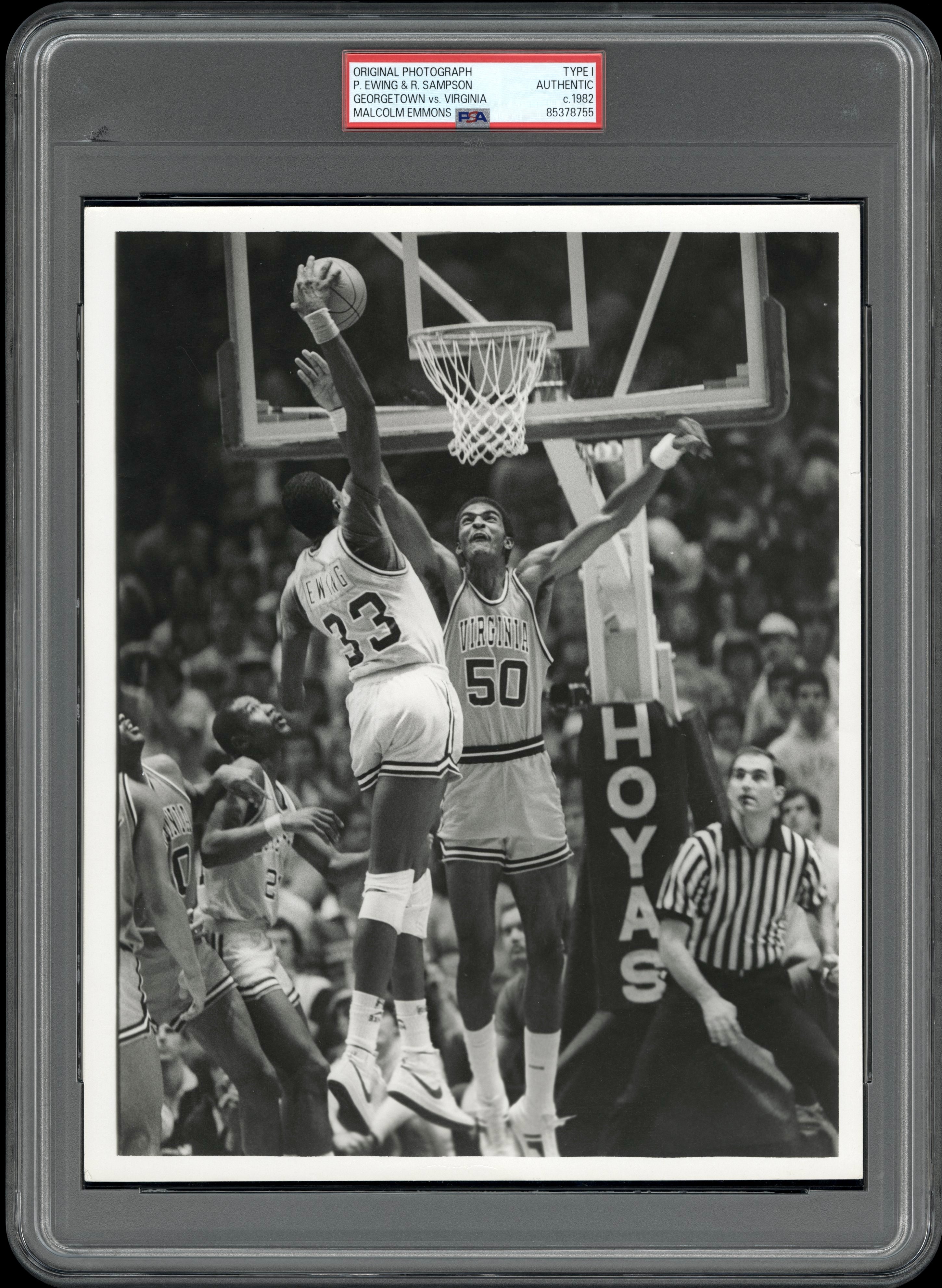 P. Ewing & R. Sampson 1982 Type I Original PSA/DNA Photo by Malcolm Emmons