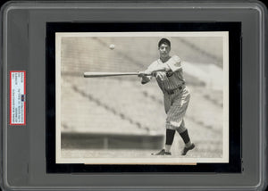 Joe DiMaggio 1933 PCL San Francisco Seals Type 1 Original Photo PSA/DNA RARE!