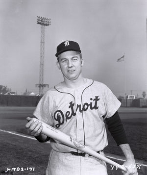 Al Kaline 1959 Home Run Derby Original Photo Film Negative 4x5 RARE!