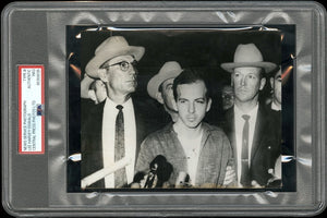 Lee Harvey Oswald 1963 JFK Assassin Type III Original Photo PSA/DNA RARE!
