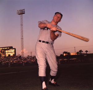 Mickey Mantle 1961 New York Yankees Original Color Photo Negative 120MM