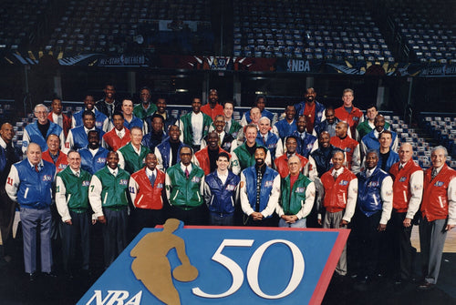 1997 NBA 50 Greatest Players Type 1 Original Color Photo PSA/DNA Very Rare!