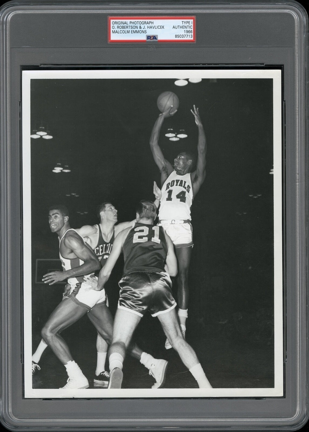 Oscar Robertson 1966 Royals NBA Type I Original Photo PSA/DNA by Malcolm Emmons